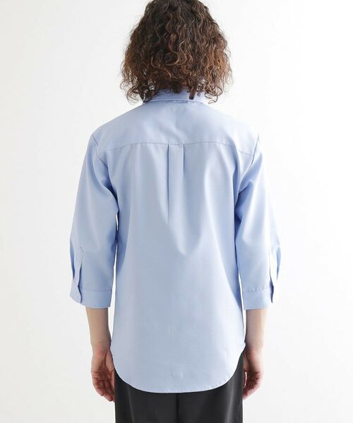 tk.TAKEO KIKUCHI / ティーケー タケオキクチ シャツ・ブラウス | ドライポリオックス七分袖シャツ | 詳細18