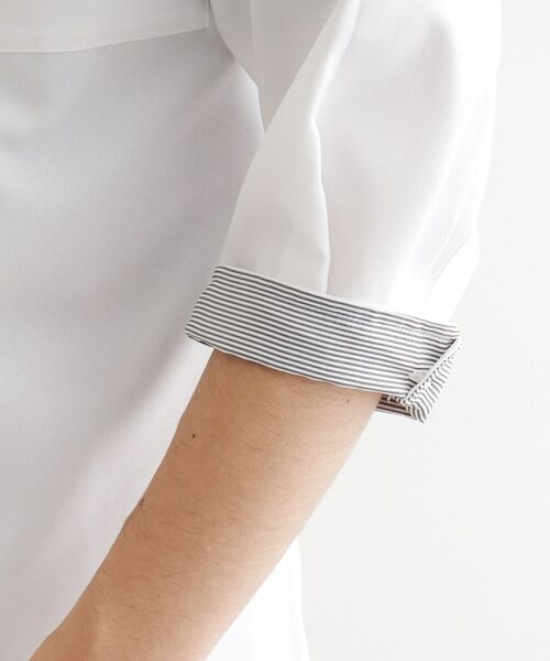 tk.TAKEO KIKUCHI / ティーケー タケオキクチ シャツ・ブラウス | ドライポリオックス七分袖シャツ | 詳細4