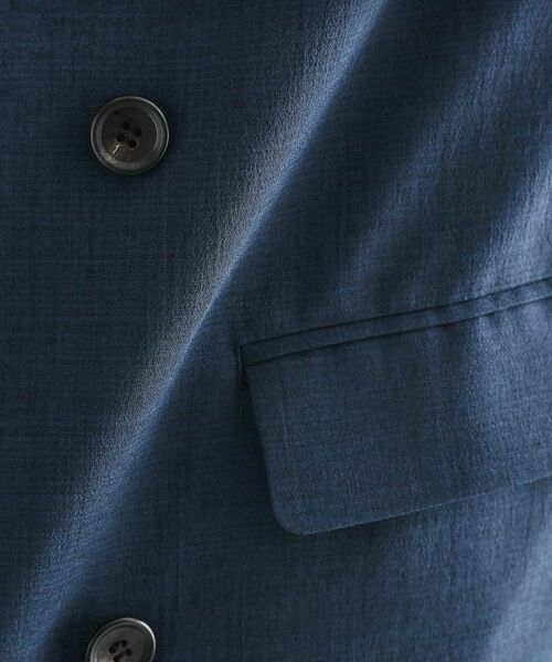 tk.TAKEO KIKUCHI / ティーケー タケオキクチ テーラードジャケット | 【セットアップ 2点セット】ダブルテーラード半袖ジャケット＋スラックス | 詳細21