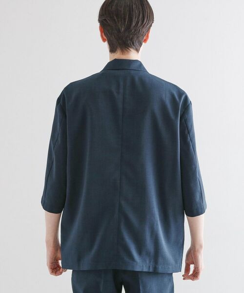 tk.TAKEO KIKUCHI / ティーケー タケオキクチ テーラードジャケット | 【セットアップ 2点セット】ダブルテーラード半袖ジャケット＋スラックス | 詳細25