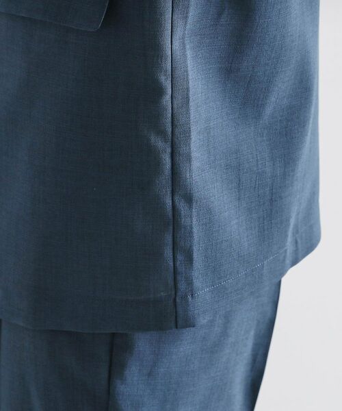 tk.TAKEO KIKUCHI / ティーケー タケオキクチ テーラードジャケット | 【セットアップ 2点セット】ダブルテーラード半袖ジャケット＋スラックス | 詳細29