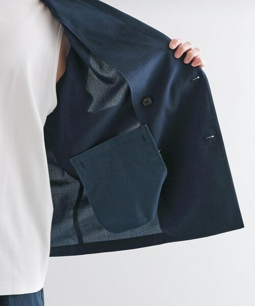 tk.TAKEO KIKUCHI / ティーケー タケオキクチ テーラードジャケット | 【セットアップ 2点セット】ダブルテーラード半袖ジャケット＋スラックス | 詳細30