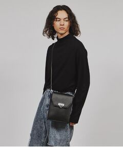 ✨美品✨TAKEO KIKUCHI ショルダーバッグ メンズ　黒　ブラック タケオキクチ TAKEO KIKUCHI タケオキクチ ショルダーバッグ