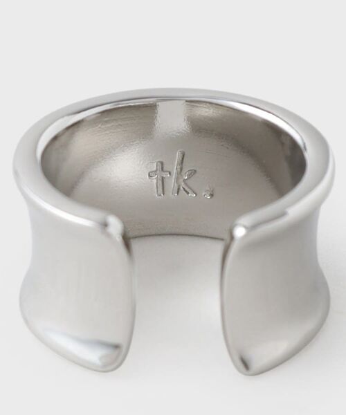 tk.TAKEO KIKUCHI / ティーケー タケオキクチ リング | デザインブラスリング | 詳細4