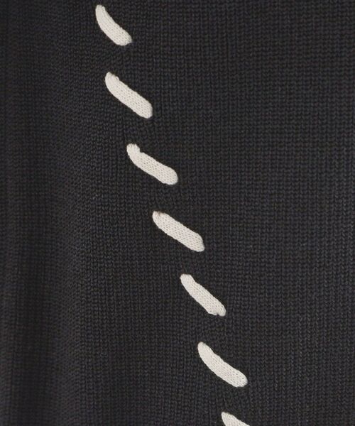 tk.TAKEO KIKUCHI / ティーケー タケオキクチ ベスト | クロップドVネックニットベスト | 詳細9