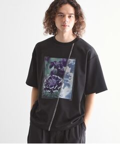 tk.TAKEO KIKUCHI / ティーケー タケオキクチ カットソー | インバージョンフラワーカットソー