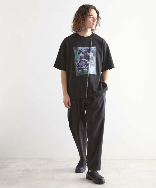 tk.TAKEO KIKUCHI / ティーケー タケオキクチ カットソー | インバージョンフラワーカットソー | 詳細11