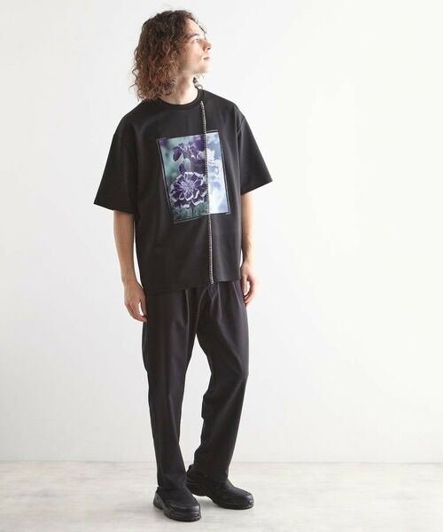 tk.TAKEO KIKUCHI / ティーケー タケオキクチ カットソー | インバージョンフラワーカットソー | 詳細12