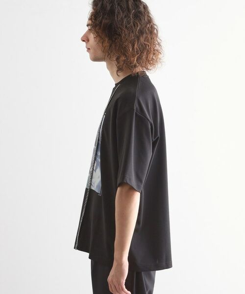 tk.TAKEO KIKUCHI / ティーケー タケオキクチ カットソー | インバージョンフラワーカットソー | 詳細15