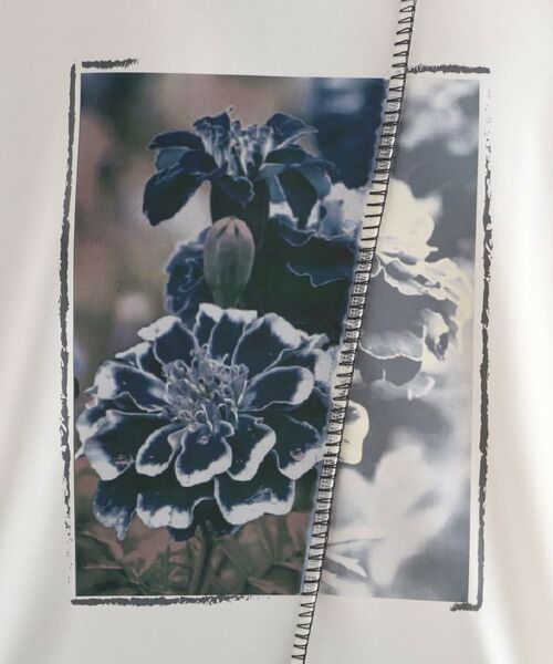 tk.TAKEO KIKUCHI / ティーケー タケオキクチ カットソー | インバージョンフラワーカットソー | 詳細5