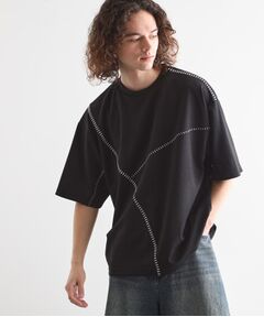 tk.TAKEO KIKUCHI / ティーケー タケオキクチ カットソー | ハンドステッチスイッチカットソー