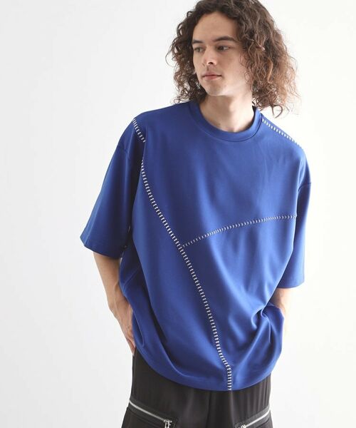 tk.TAKEO KIKUCHI / ティーケー タケオキクチ カットソー | ハンドステッチスイッチカットソー | 詳細10