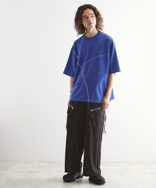 tk.TAKEO KIKUCHI / ティーケー タケオキクチ カットソー | ハンドステッチスイッチカットソー | 詳細12