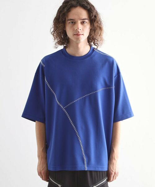 tk.TAKEO KIKUCHI / ティーケー タケオキクチ カットソー | ハンドステッチスイッチカットソー | 詳細14