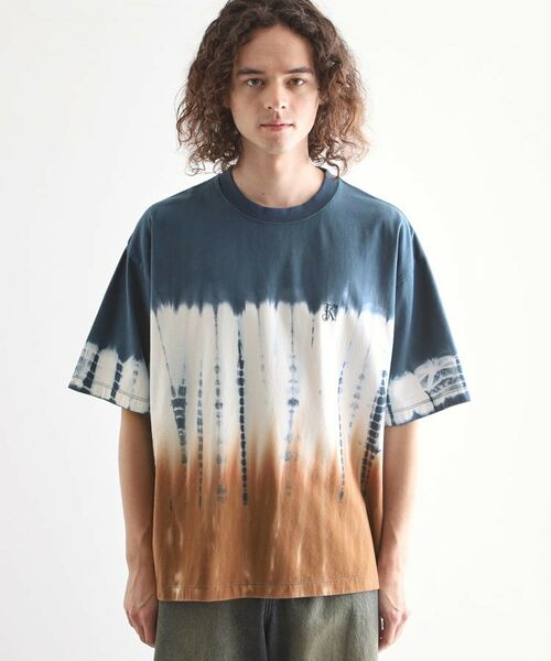 tk.TAKEO KIKUCHI / ティーケー タケオキクチ Tシャツ | タイダイTシャツ（XSサイズあり） | 詳細14