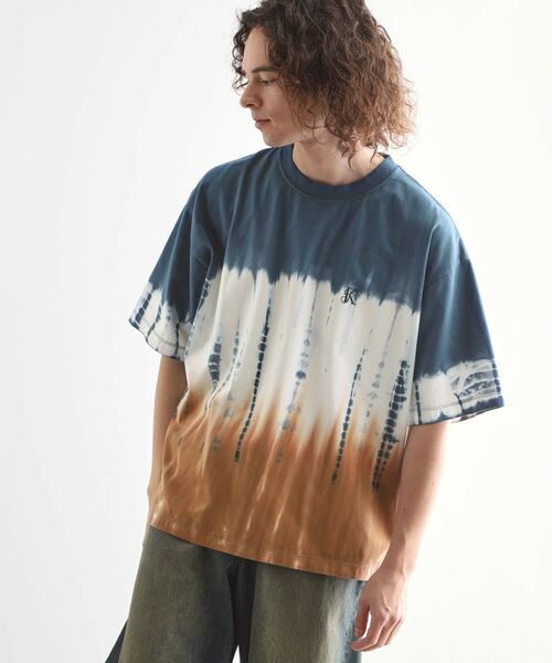 tk.TAKEO KIKUCHI / ティーケー タケオキクチ Tシャツ | タイダイTシャツ（XSサイズあり） | 詳細2