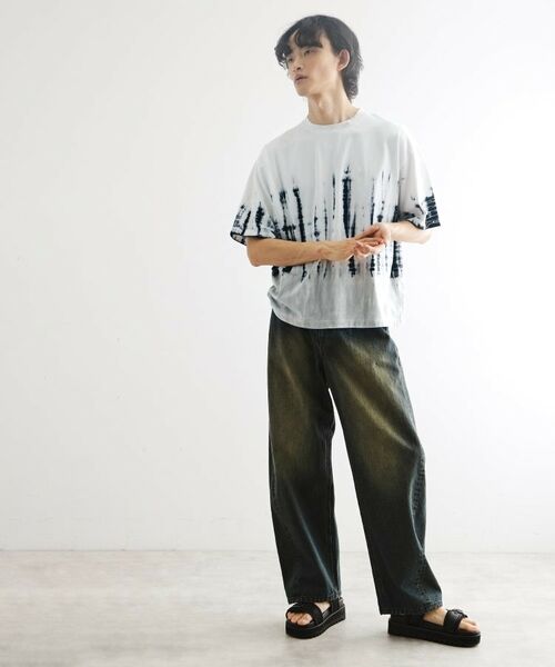 tk.TAKEO KIKUCHI / ティーケー タケオキクチ Tシャツ | タイダイTシャツ（XSサイズあり） | 詳細7