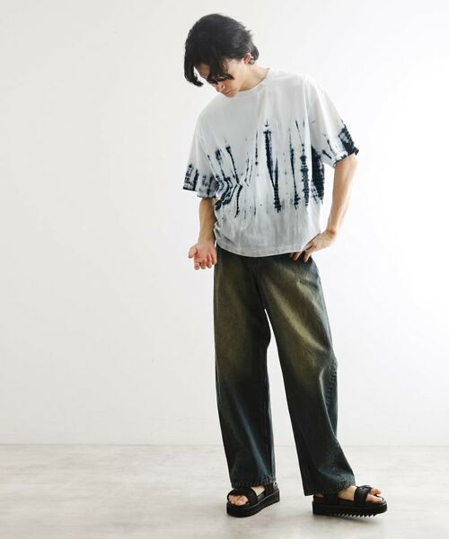 tk.TAKEO KIKUCHI / ティーケー タケオキクチ Tシャツ | タイダイTシャツ（XSサイズあり） | 詳細8