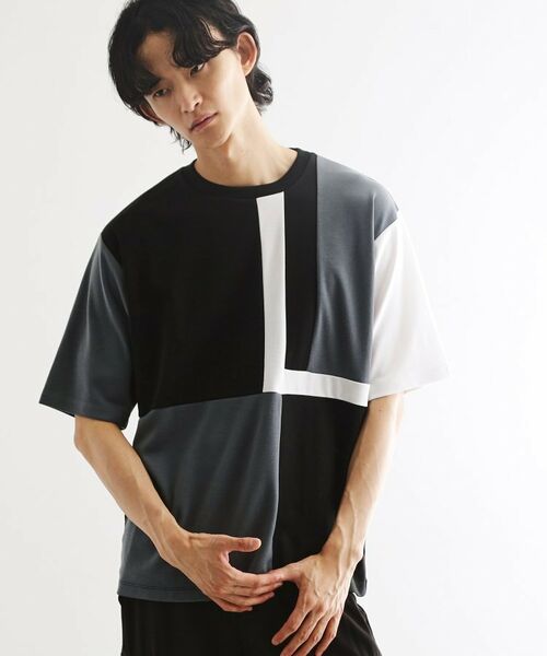tk.TAKEO KIKUCHI / ティーケー タケオキクチ カットソー | L字切替カットソー | 詳細10