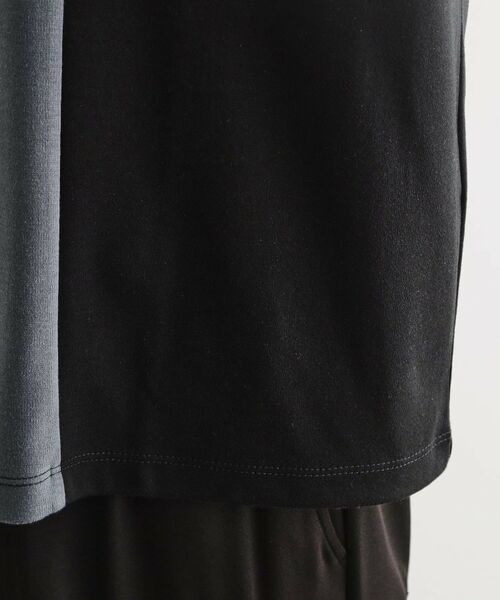 tk.TAKEO KIKUCHI / ティーケー タケオキクチ カットソー | L字切替カットソー | 詳細19