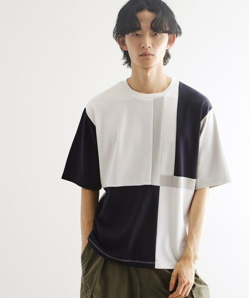 tk.TAKEO KIKUCHI / ティーケー タケオキクチ カットソー | L字切替カットソー | 詳細2