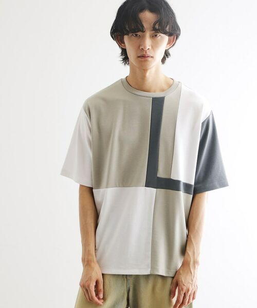 tk.TAKEO KIKUCHI / ティーケー タケオキクチ カットソー | L字切替カットソー | 詳細6