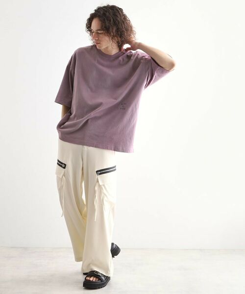 tk.TAKEO KIKUCHI / ティーケー タケオキクチ Tシャツ | ヴィンテージライクTシャツ/ヴィンテージ加工/半袖Tシャツ | 詳細11