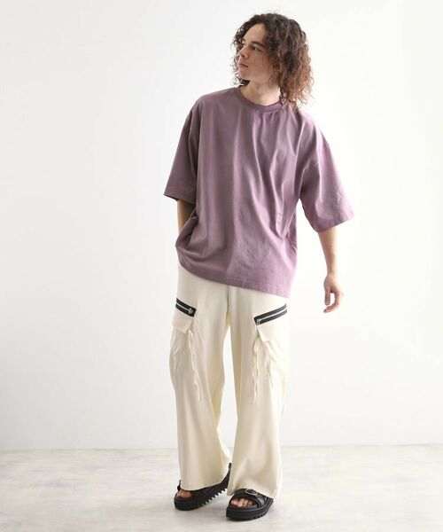 tk.TAKEO KIKUCHI / ティーケー タケオキクチ Tシャツ | ヴィンテージライクTシャツ/ヴィンテージ加工/半袖Tシャツ | 詳細12