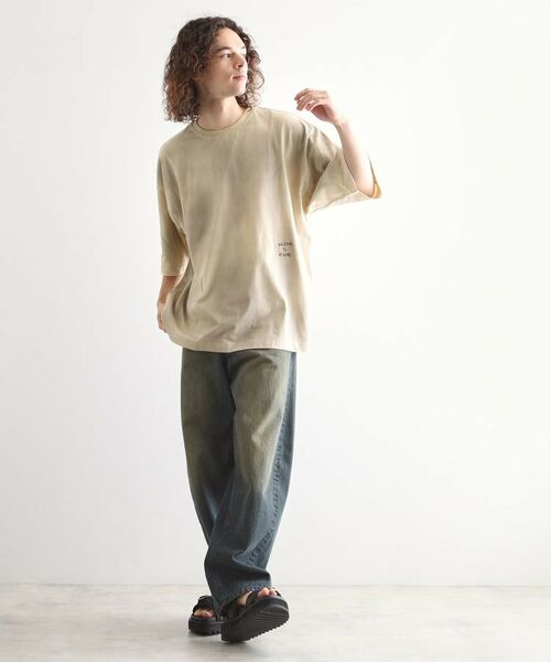 tk.TAKEO KIKUCHI / ティーケー タケオキクチ Tシャツ | ヴィンテージライクTシャツ/ヴィンテージ加工/半袖Tシャツ | 詳細3