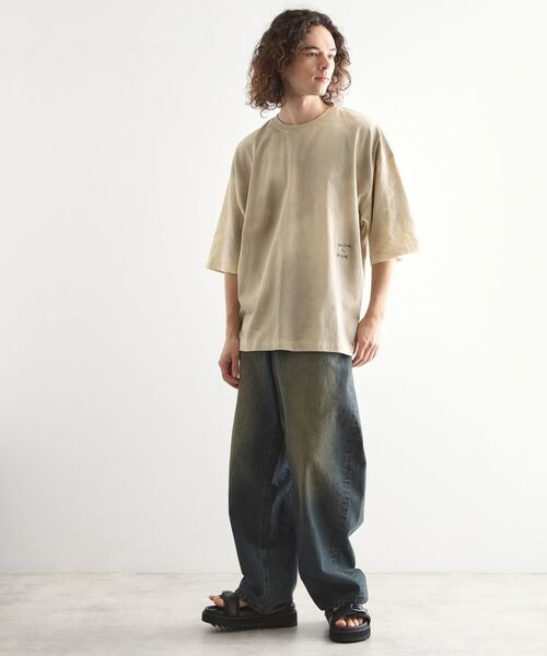 tk.TAKEO KIKUCHI / ティーケー タケオキクチ Tシャツ | ヴィンテージライクTシャツ/ヴィンテージ加工/半袖Tシャツ | 詳細4