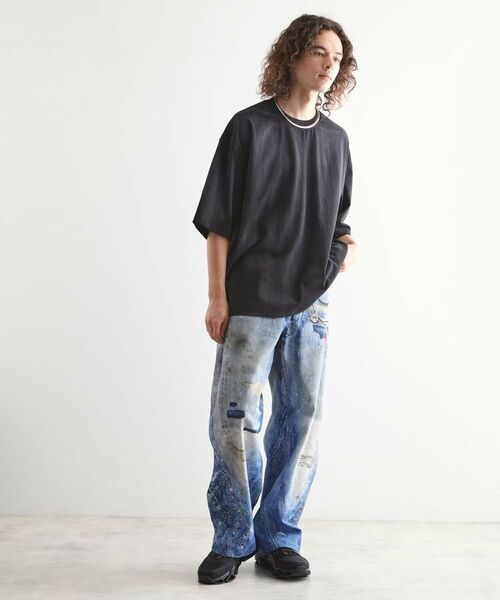 tk.TAKEO KIKUCHI / ティーケー タケオキクチ Tシャツ | ヴィンテージライクTシャツ/ヴィンテージ加工/半袖Tシャツ | 詳細8