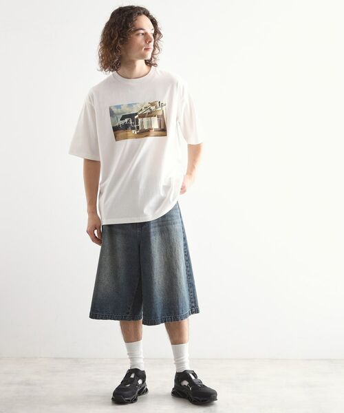 tk.TAKEO KIKUCHI / ティーケー タケオキクチ Tシャツ | アンドリューマクリア フォトTシャツ | 詳細3