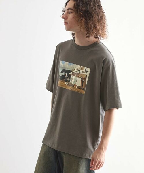 tk.TAKEO KIKUCHI / ティーケー タケオキクチ Tシャツ | アンドリューマクリア フォトTシャツ | 詳細6