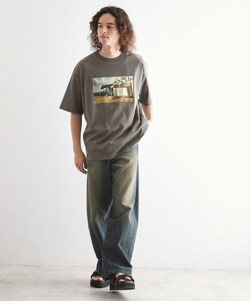 tk.TAKEO KIKUCHI / ティーケー タケオキクチ Tシャツ | アンドリューマクリア フォトTシャツ | 詳細7