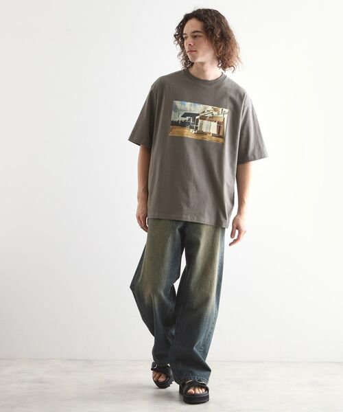 tk.TAKEO KIKUCHI / ティーケー タケオキクチ Tシャツ | アンドリューマクリア フォトTシャツ | 詳細8