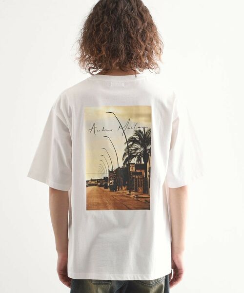 tk.TAKEO KIKUCHI / ティーケー タケオキクチ Tシャツ | アンドリューマクリア バックプリントフォトTシャツ | 詳細12