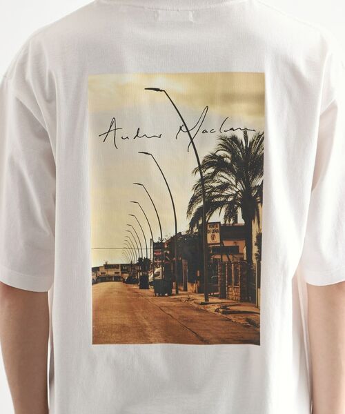 tk.TAKEO KIKUCHI / ティーケー タケオキクチ Tシャツ | アンドリューマクリア バックプリントフォトTシャツ | 詳細16