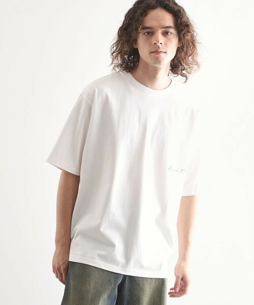 tk.TAKEO KIKUCHI / ティーケー タケオキクチ Tシャツ | アンドリューマクリア バックプリントフォトTシャツ | 詳細2