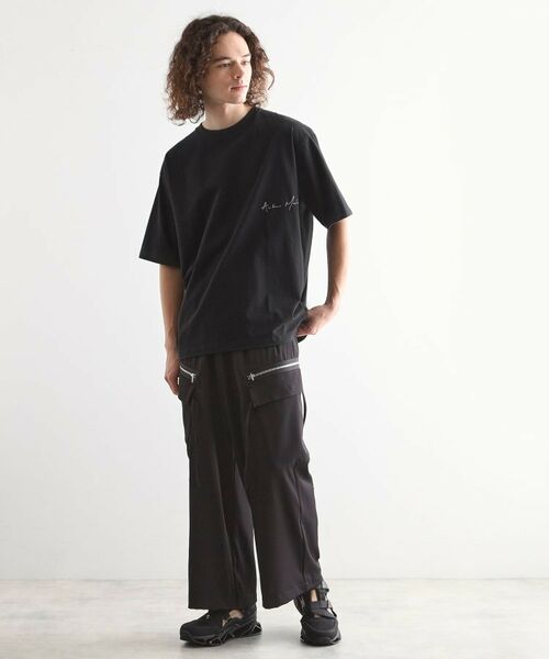 tk.TAKEO KIKUCHI / ティーケー タケオキクチ Tシャツ | アンドリューマクリア バックプリントフォトTシャツ | 詳細7