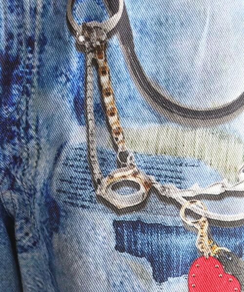 tk.TAKEO KIKUCHI / ティーケー タケオキクチ パンツ | グラフィティデニム | 詳細5