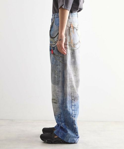 tk.TAKEO KIKUCHI / ティーケー タケオキクチ パンツ | グラフィティデニム | 詳細7