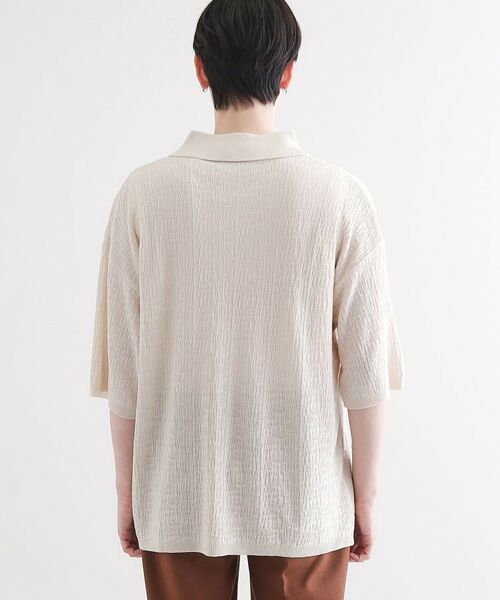 tk.TAKEO KIKUCHI / ティーケー タケオキクチ ポロシャツ | スキッパーニットポロシャツ | 詳細20