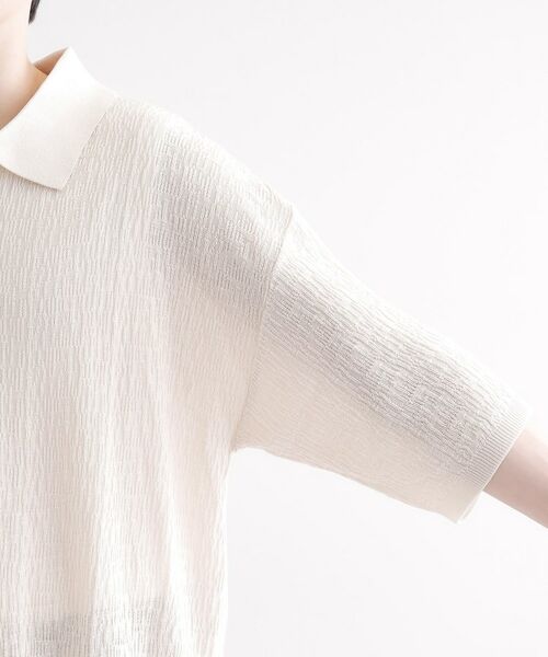 tk.TAKEO KIKUCHI / ティーケー タケオキクチ ポロシャツ | スキッパーニットポロシャツ | 詳細22