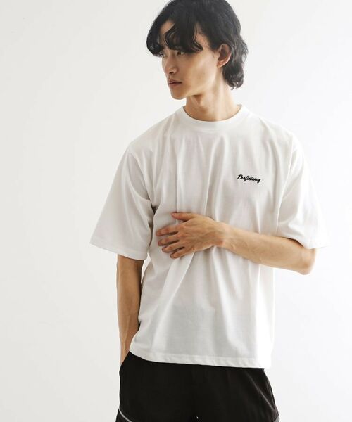 tk.TAKEO KIKUCHI / ティーケー タケオキクチ Tシャツ | フレイムシフトフラワーカットソー | 詳細1