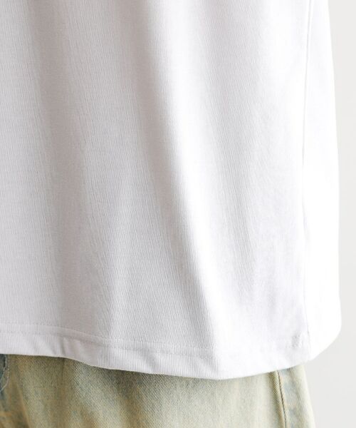 tk.TAKEO KIKUCHI / ティーケー タケオキクチ Tシャツ | フレイムシフトフラワーカットソー | 詳細18