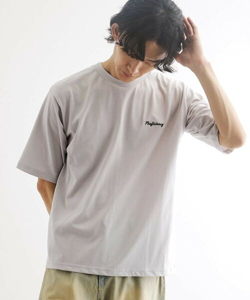 tk.TAKEO KIKUCHI / ティーケー タケオキクチ Tシャツ | フレイムシフトフラワーカットソー | 詳細5