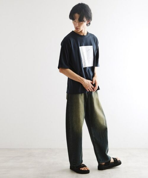 tk.TAKEO KIKUCHI / ティーケー タケオキクチ Tシャツ | ボックス発泡ロゴTシャツ | 詳細10