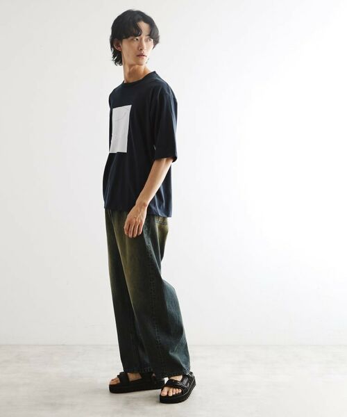 tk.TAKEO KIKUCHI / ティーケー タケオキクチ Tシャツ | ボックス発泡ロゴTシャツ | 詳細11