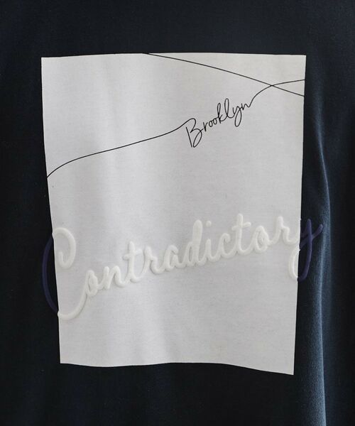 tk.TAKEO KIKUCHI / ティーケー タケオキクチ Tシャツ | ボックス発泡ロゴTシャツ | 詳細12