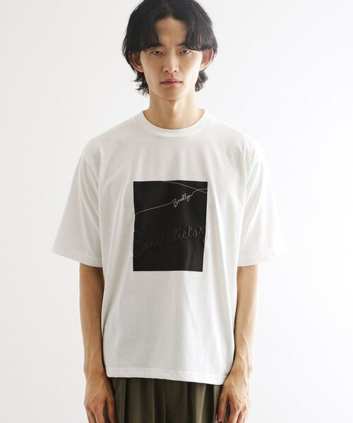 tk.TAKEO KIKUCHI / ティーケー タケオキクチ Tシャツ | ボックス発泡ロゴTシャツ | 詳細13